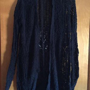 MUDD NAVY BLUE CARDIGAN